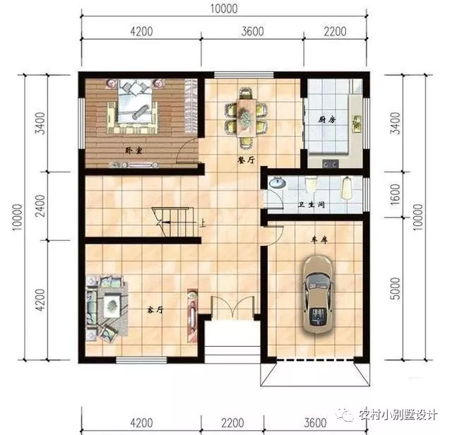 ▲时尚小户型农村小别墅,建房就选它!第1款最实尚,第4款最简便