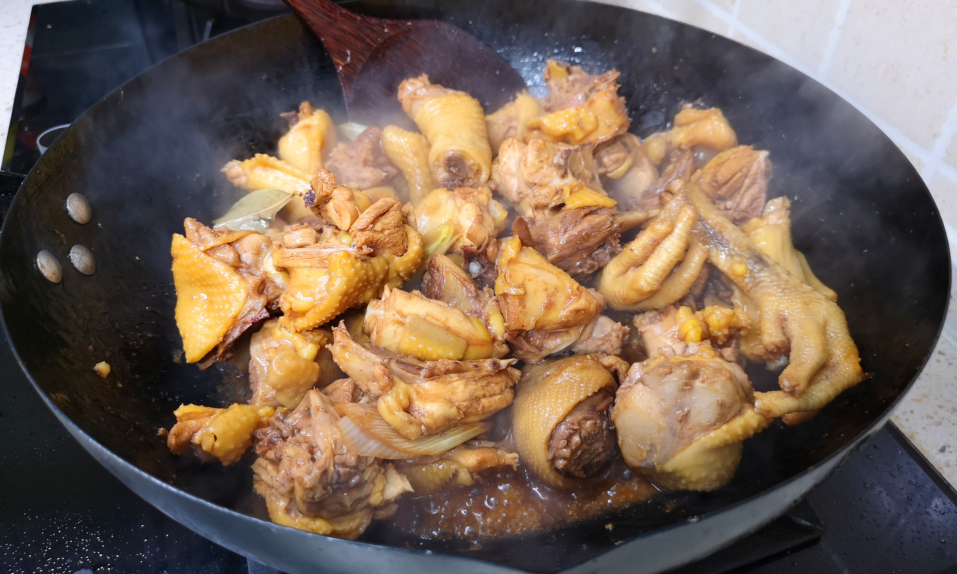 『』面粉别蒸馒头了，这样做太香了，饭菜一锅出，一大锅吃完才过瘾
