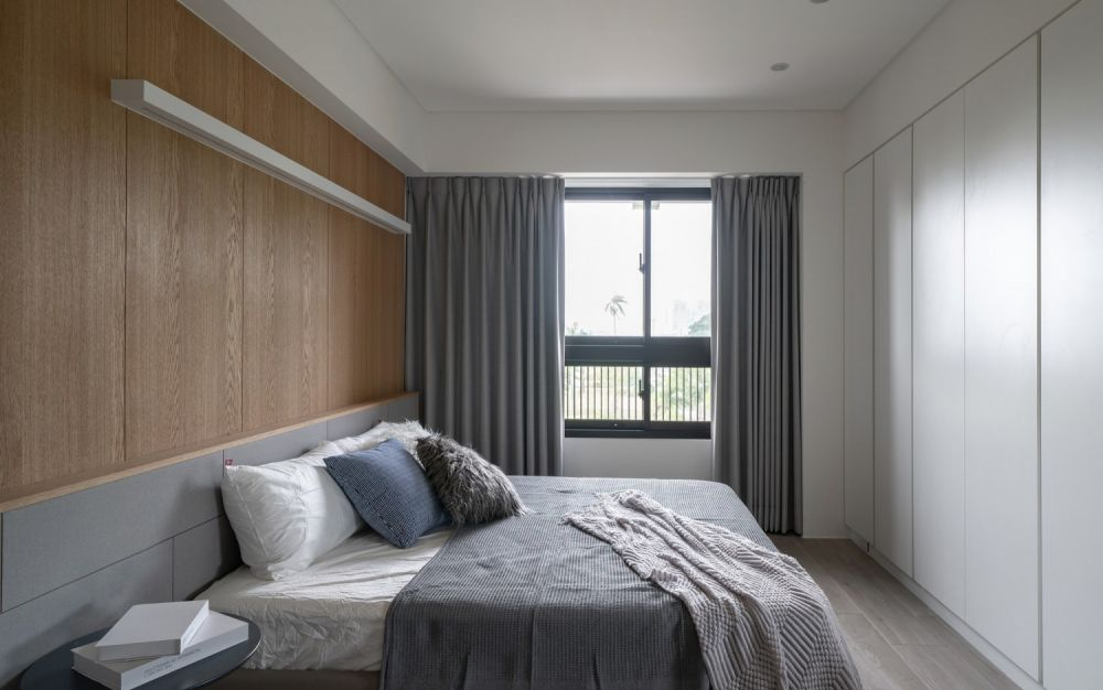 |次卧只有8㎡，设计师建议这样设计，该有都能有，而且还不拥挤！