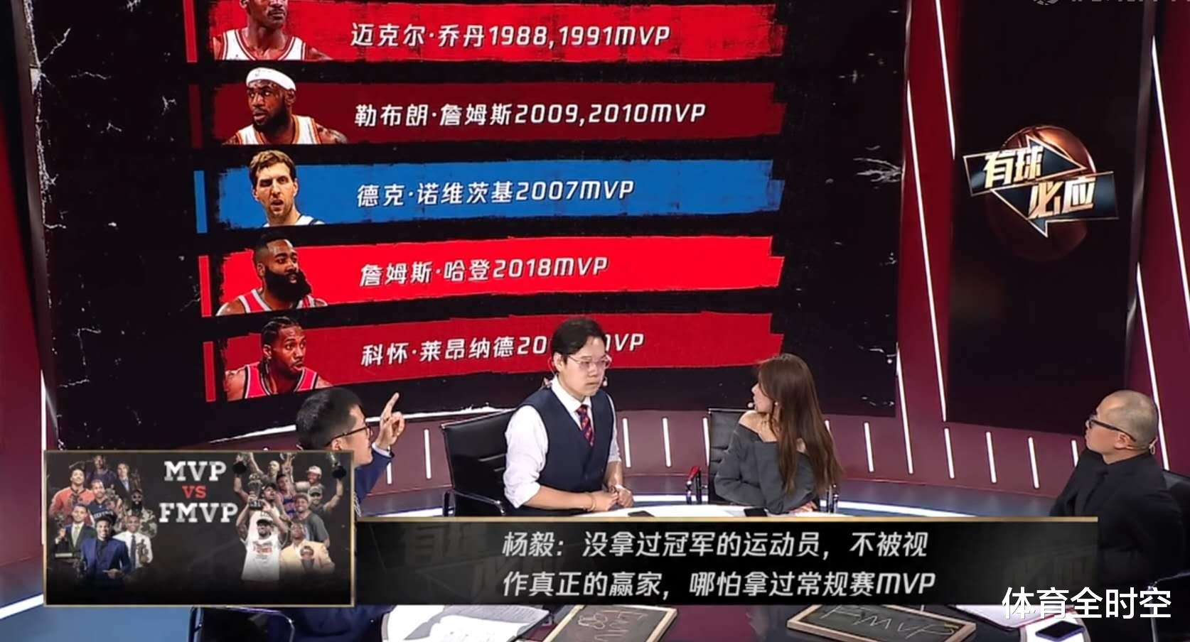 「杨毅」杨毅再造金句，点名哈登是软蛋没有资格打总决赛！没拿过冠军就不是赢家！