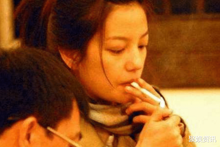 张柏芝■娱乐圈中抽烟的女星， 没想到如此清纯的她也抽烟