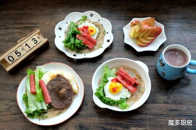 鸡蛋:家有两个娃,每天按时做早餐,花钱不多营养可口,早餐吃好心情好