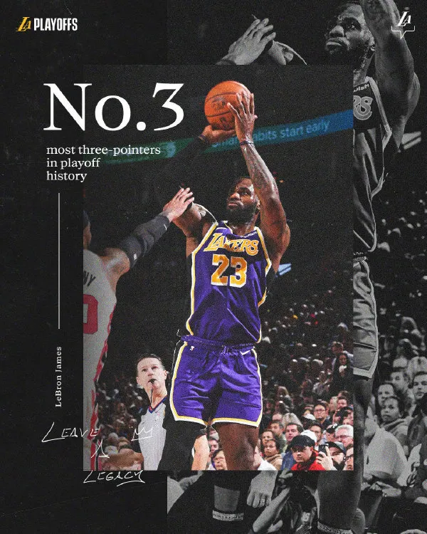 湖人队|詹姆斯又历史第一!安东尼6中6单抗湖人!8年啊!他俩终于爆了