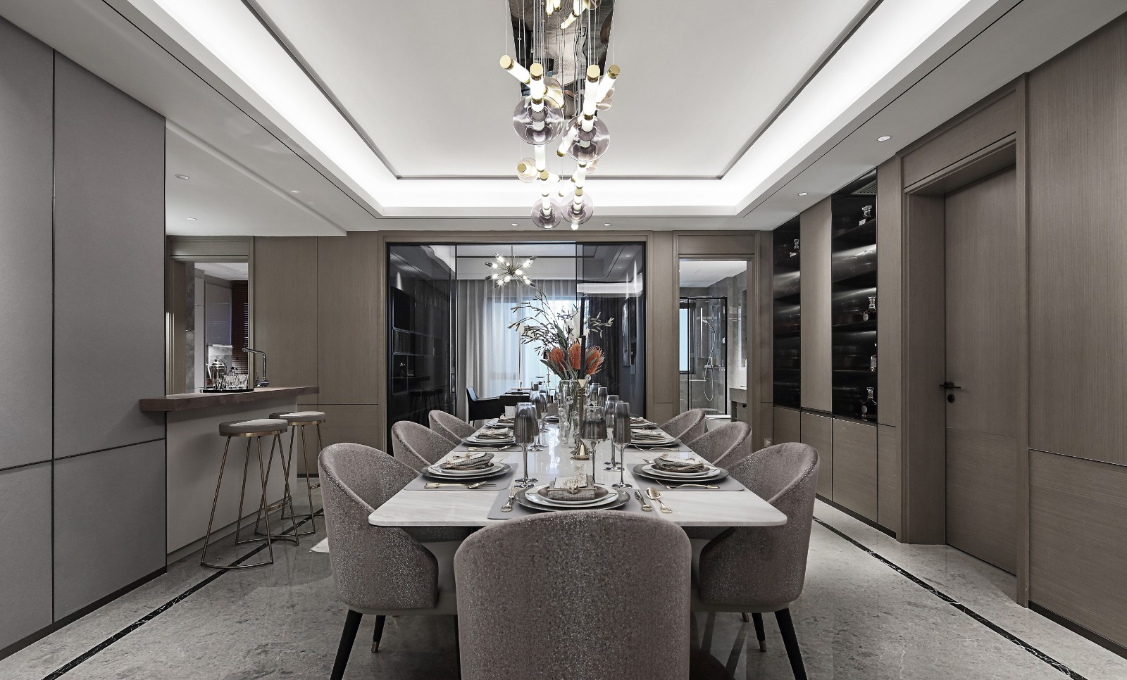 「」199㎡高级灰江左风华样板间