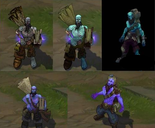 「」LOL时间飞逝，已有数个经典英雄重做，新旧对比，你还记得他们原来的样子吗？