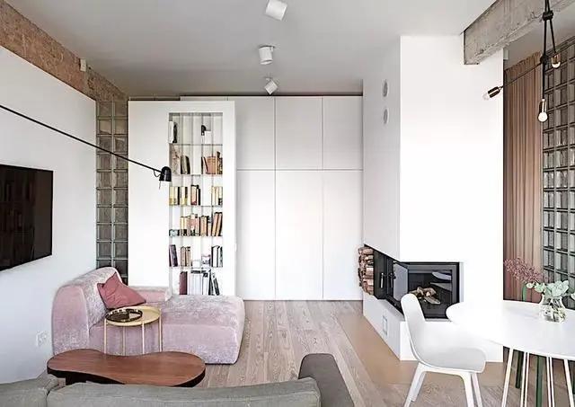 |66㎡小户型，红砖+白墙，细腻与粗犷。奶奶却以为我没钱装修