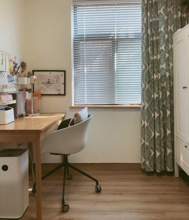 四口之家|65㎡舒适温馨四口之家，拥有衣帽间和小书房，简约实用收纳无敌！