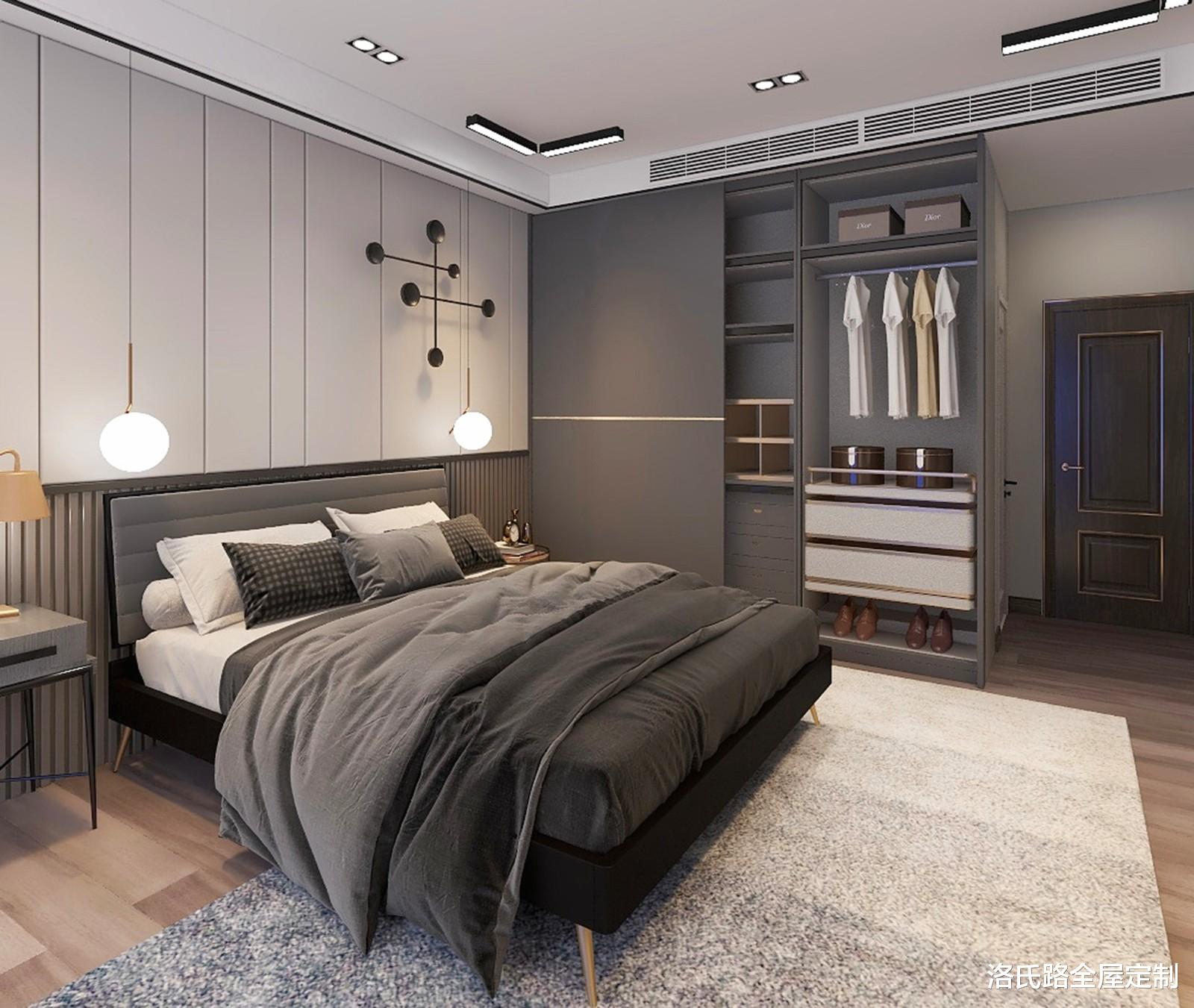 |150㎡现代三居室，低调优雅的设计，美的清新脱俗