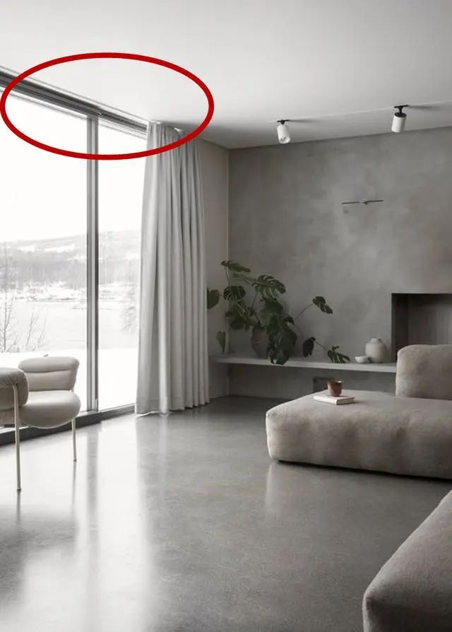 |早知道窗帘轨道我也嵌入天花板了，极简隐形，用30年都不会过时