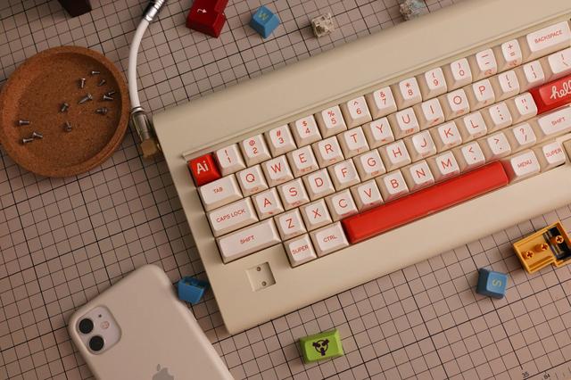 诺基亚|[键盘] 情怀！！PCJR复刻（涂层奶白）