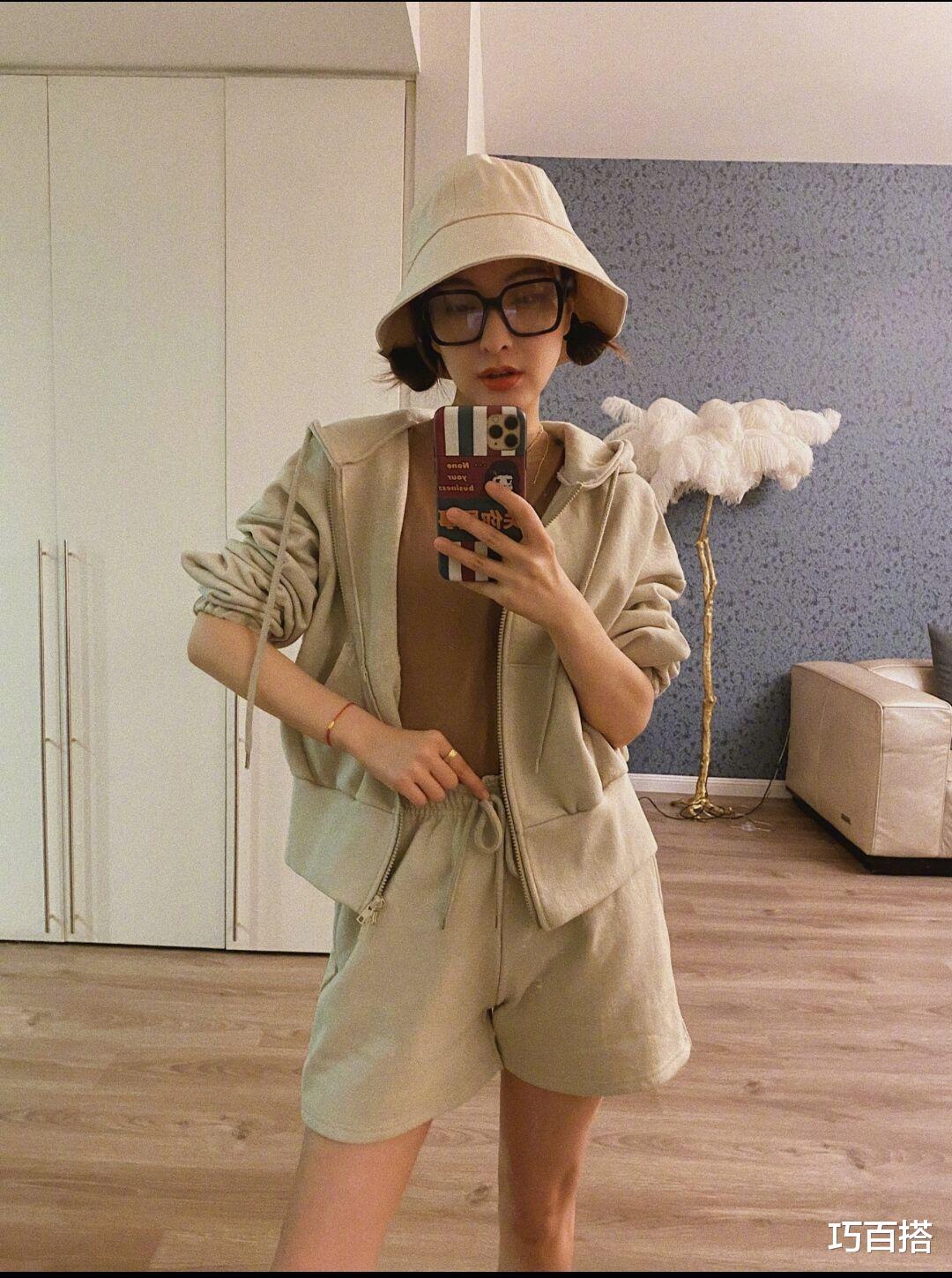 穿衣搭配:37岁的吴昕少女心爆棚,私服穿搭减龄又治愈,这是开了外挂吧