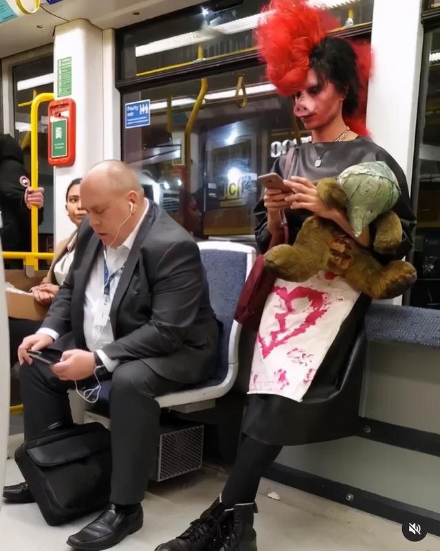 InsDaily|纽约地铁禁止带狗，但允许沙雕进入，于是奇怪的事情发生了……