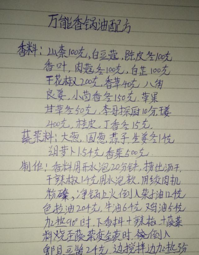 卤水|6款秘制卤水配方，老师傅们毕生的心血全在一张纸上，首次公开分享