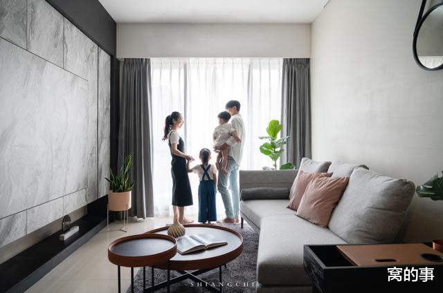 [电视背景墙]看了这套97㎡住宅才明白：什么叫简约而不简单！