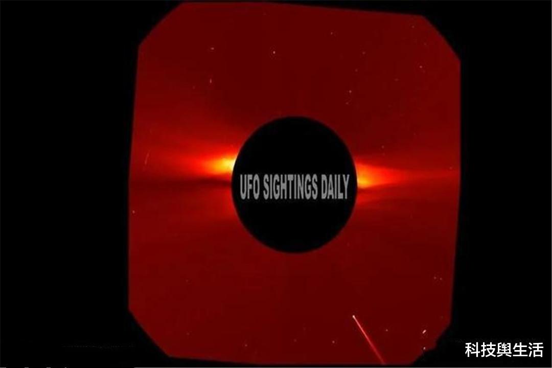 外星人|外星人在太阳吹喇叭？L状不明物体出现，莫非外星人要现身？