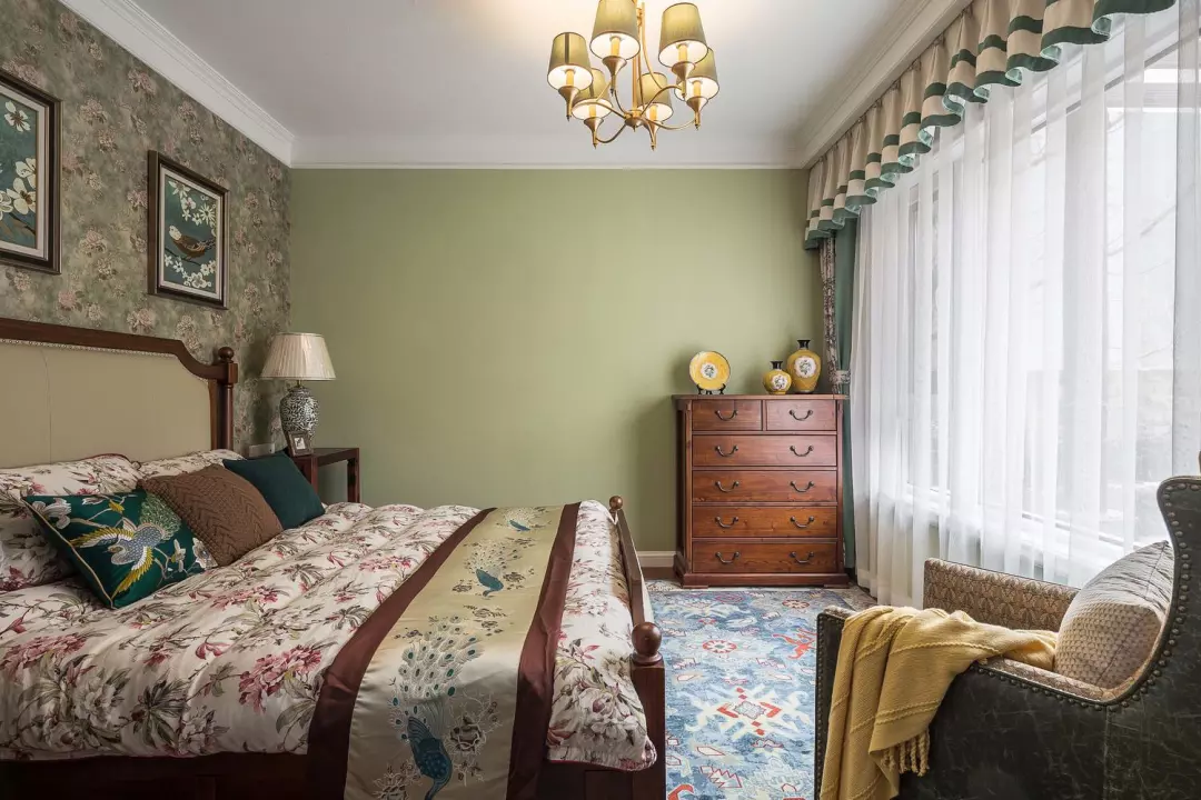 98平温馨美式风，有情怀的花园小别墅