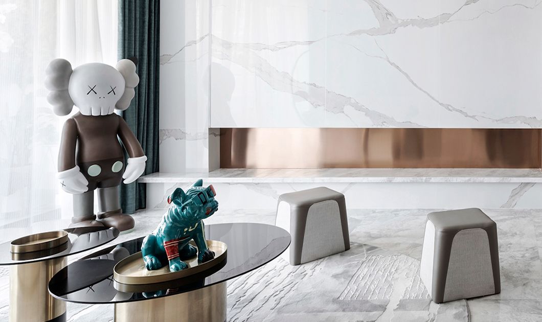 「」188㎡简洁大平层，格调十足的艺术家