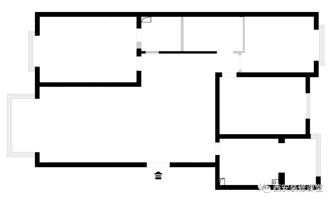 |140㎡开门见厅，新作门厅和衣帽间，打造简约原木风
