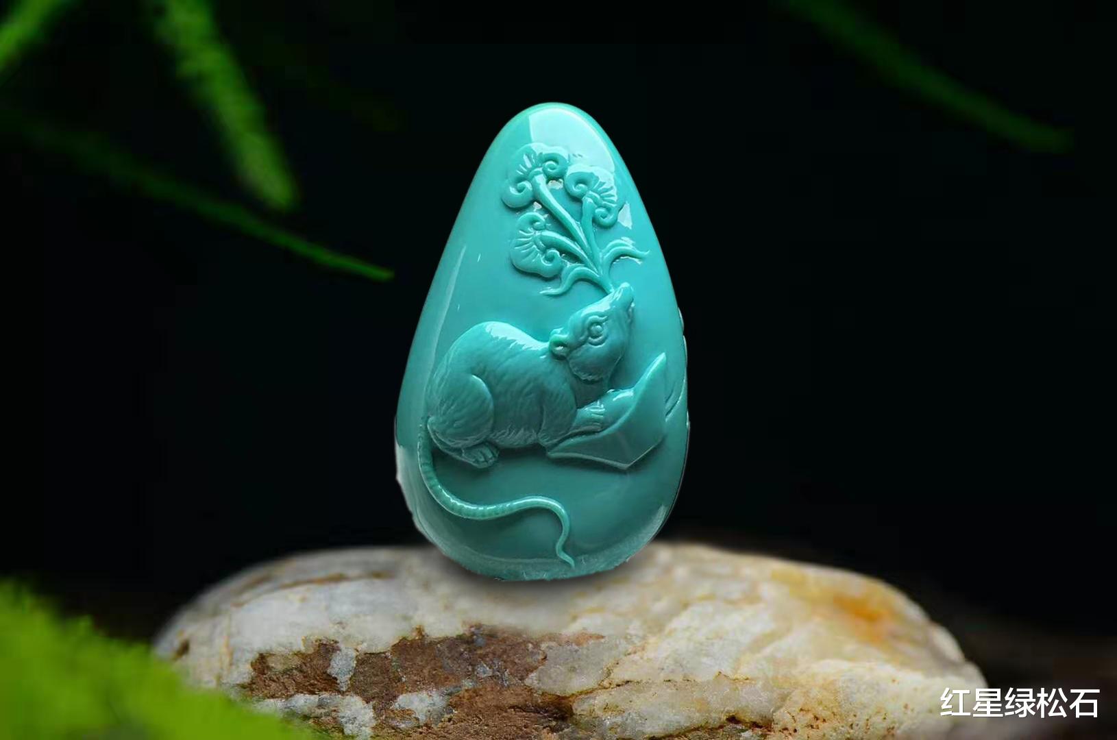 【绿松石】什么才是绿松石中的“果冻料”？都有那些特征？