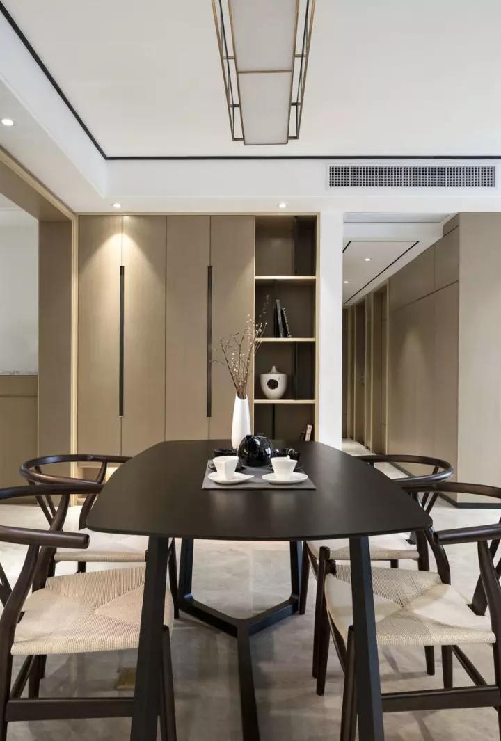 |130平现代中式三居室，古典和时尚的交融，完美展现东方美！