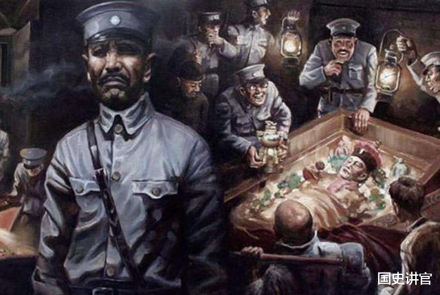 「孙殿英」老兵：1947年，我活捉了孙殿英，他的侍卫背着赵子龙的“青釭剑”