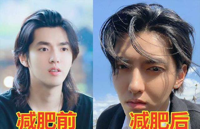 沈月|明星减肥前后：肖战的一般帅变成极品帅，沈月美的让人移不开眼