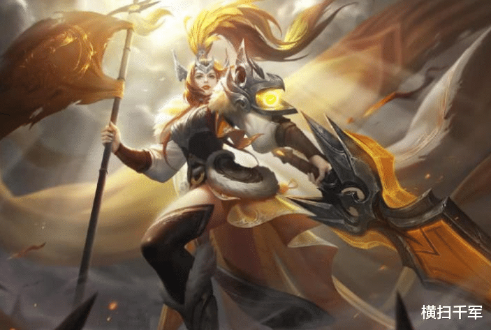 『花木兰』王者荣耀：一位值得苦练的英雄，无论版本咋更新，都不愁上王者