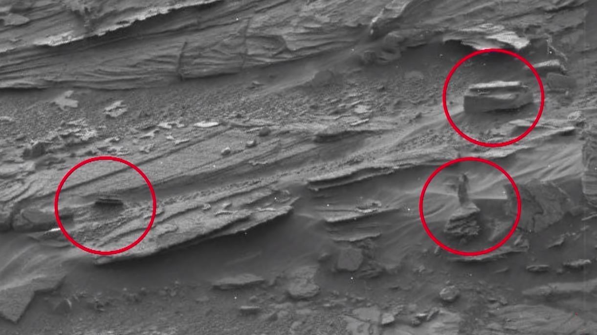 |7个存在于火星，并被好奇号拍摄到的神秘物体！