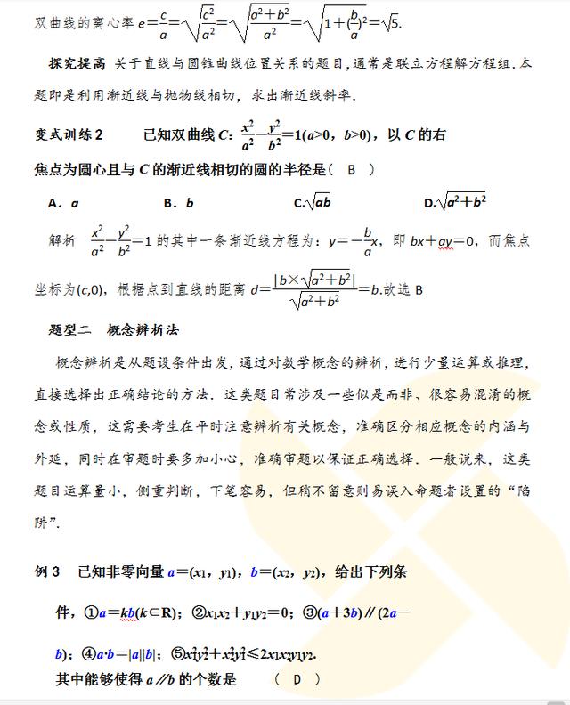 『』高考数学独家突破技巧!高考选择题60分妥妥到手!