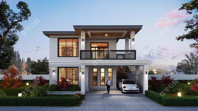 |小户型带车库，预算30来万，这样的户型才适合农村