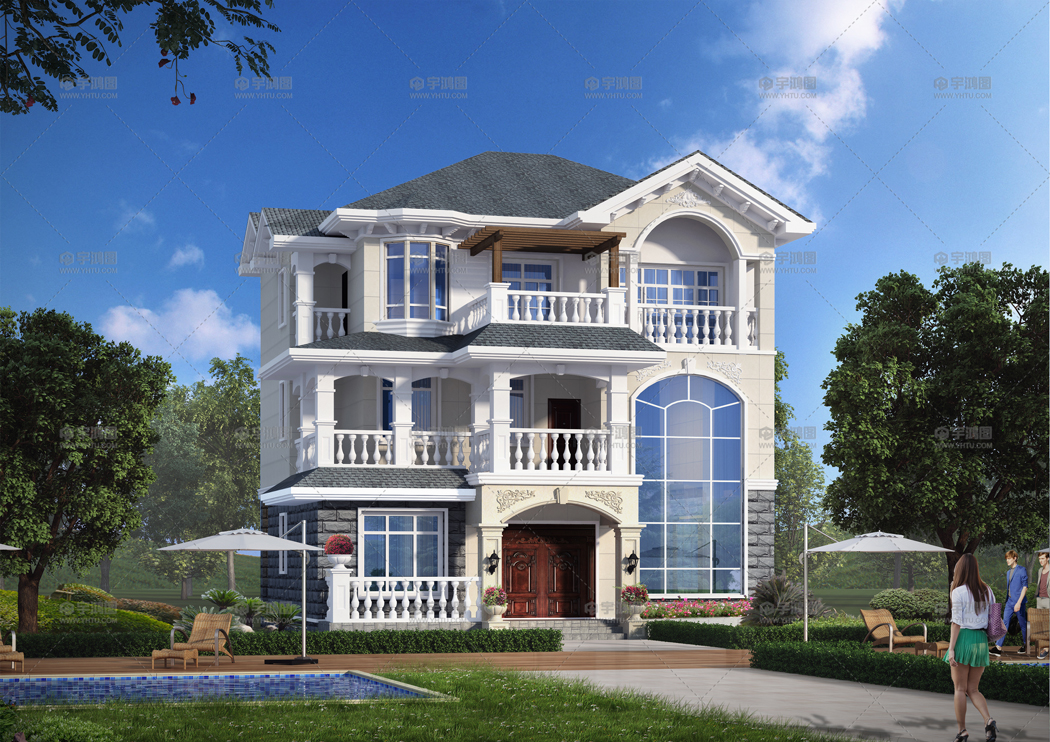 「」【建房案例】一百二十平带复式客厅的农村别墅，你值得拥有！