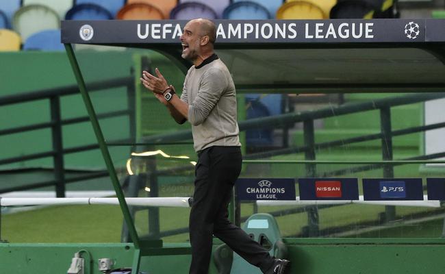 曼城|热议曼城被里昂爆冷:头号伪强队现形,娘炮瓜帅真不如穆里尼奥