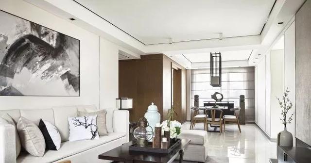 126㎡新中式, 现代舒适, 一点墨意!