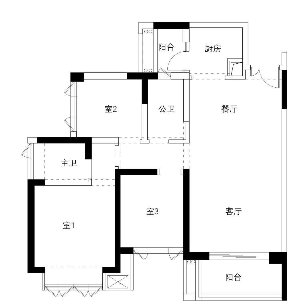 |他家97㎡的房子，舍弃客厅，不买餐桌，这么设计太有远见了！羡慕