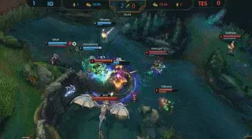 [ig]Ning王睡醒梦回S8！puff月男月下独舞！IG 2: 0 TES ！