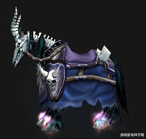 斯坦索姆|魔兽怀旧服：掉落率极低死亡战马，想要得到它，必须要有高额悬赏