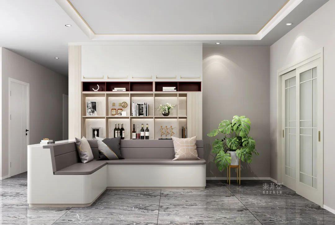 『』为什么要装餐边柜？因为餐桌真的太太太太乱了！