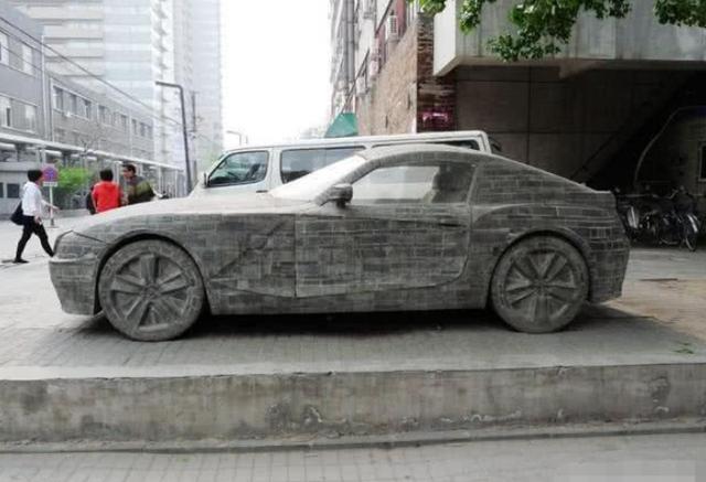 #宝马#农村小伙造出“石头宝马”，德国总部领导：送他一辆真的