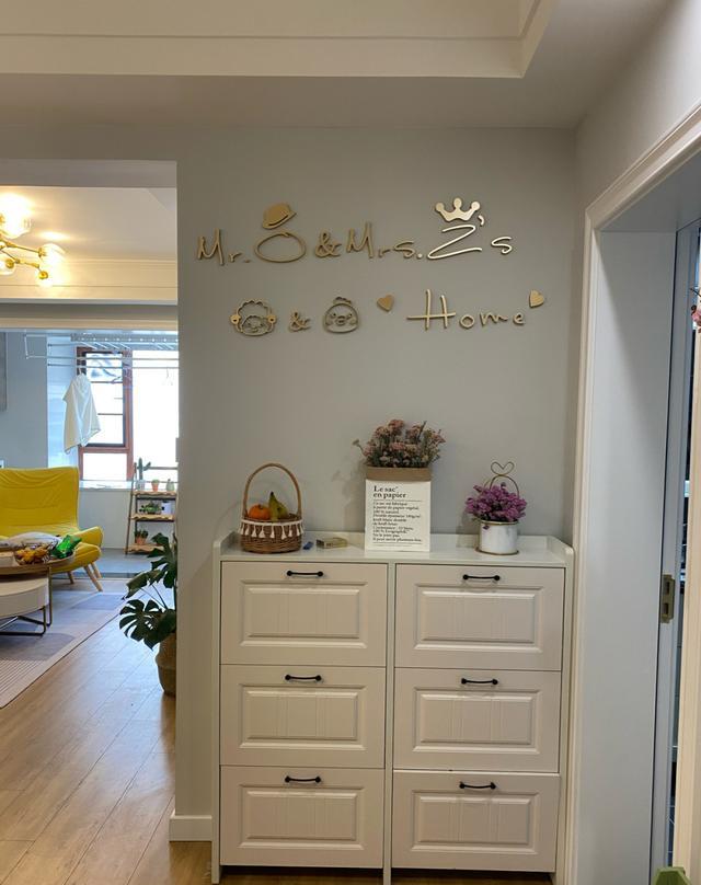 【】晒晒75平的两居室，两个人住太舒服了，硬装+软装只花了17万！