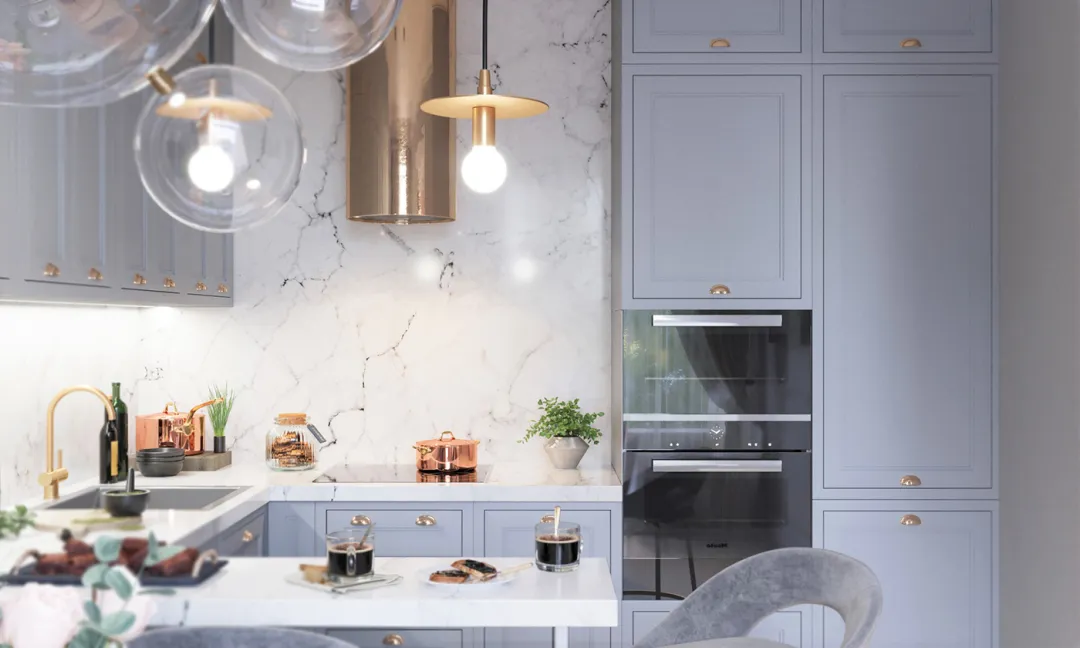 『』95㎡北欧风格马卡龙色装修，满足一切少女心！