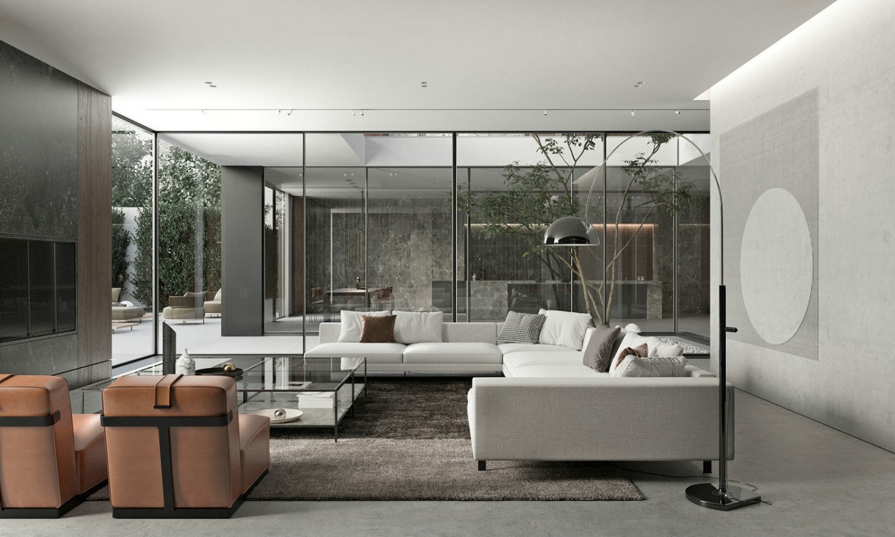 「」极简现代风室内设计赏析——大气与优雅并存