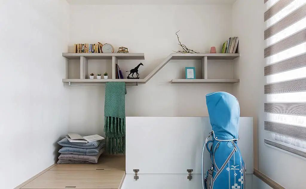 ▲蜗居也不将就！30㎡混搭百变单身公寓，上演了一出收纳大戏！