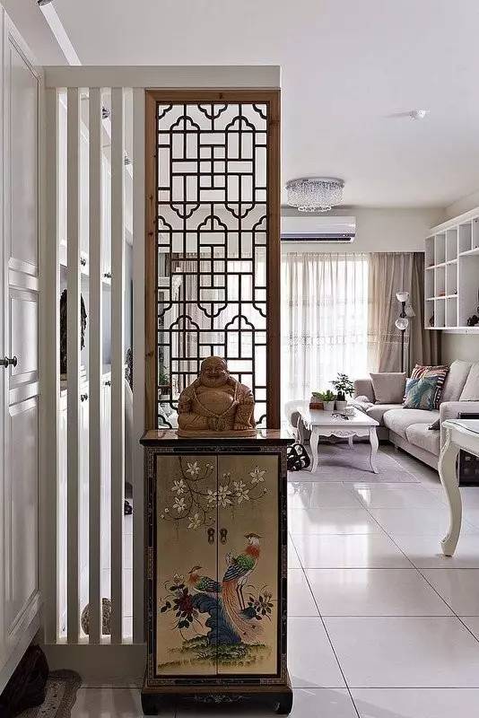 中式屏风，隔不断的美，透不空的醉