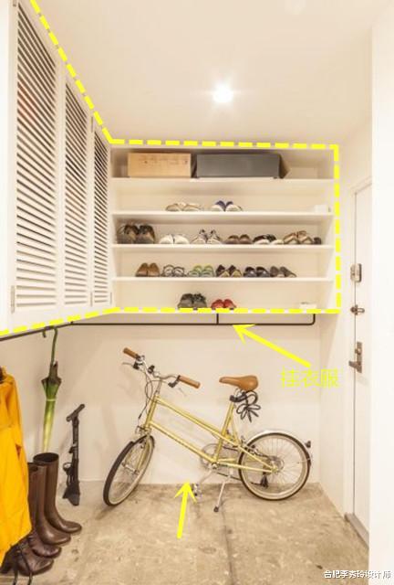 ：日本家庭玄关不打地柜，全靠吊柜收纳！想学，师傅：人家有2个玄关，你家没有