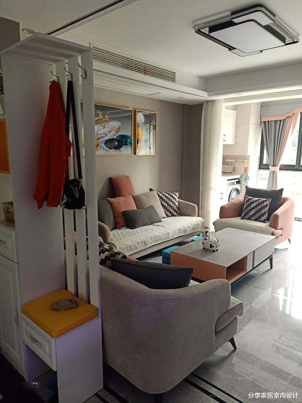 |历时半年装修完工，打扫干净晾着通风中，过道打柜子非常实用！