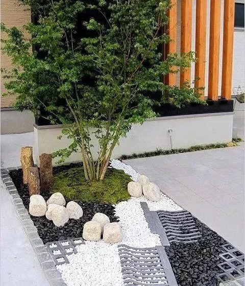 「」当瓦片遇上了设计，看看瓦片这种材料，如今庭院设计中变得不一样