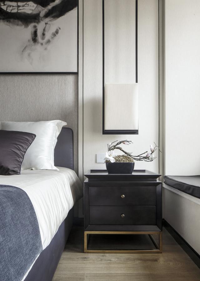 126㎡新中式, 现代舒适, 一点墨意!