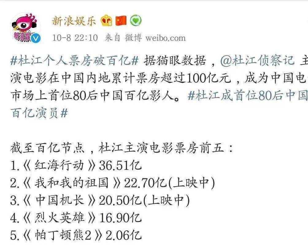 白百何|“百亿票房演员”值得吹吗？有几个是一番和主角