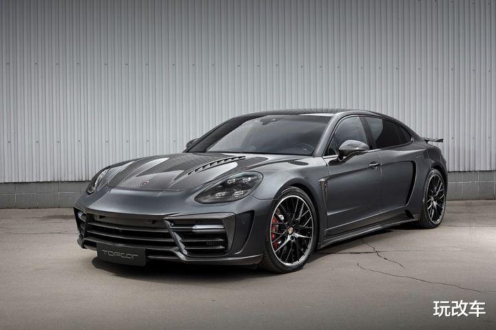 保时捷panamera|TopCar为保时捷Panamera Turbo打造宽体改装套件