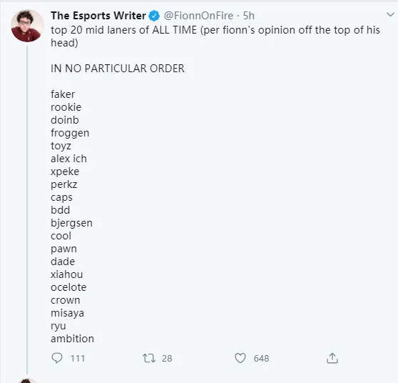 上单▲历史十大选手公开,LPL三大AD榜上有名,S4最强冠军上单却无缘前十?